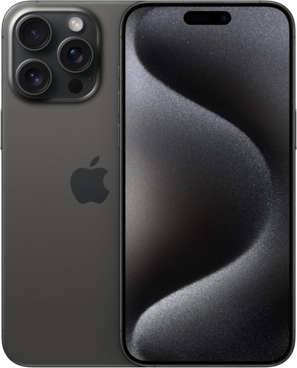 Apple iPhone 16 Pro Max, US Version, 256GB, Black Titanium - Unlocked